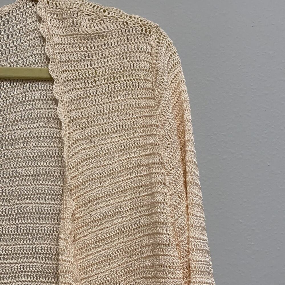 Crocheted Open Cardigan - Picture 2 of 4